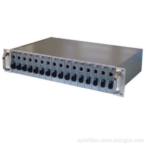14/16 Solts Fiber Media Converter Chassis
